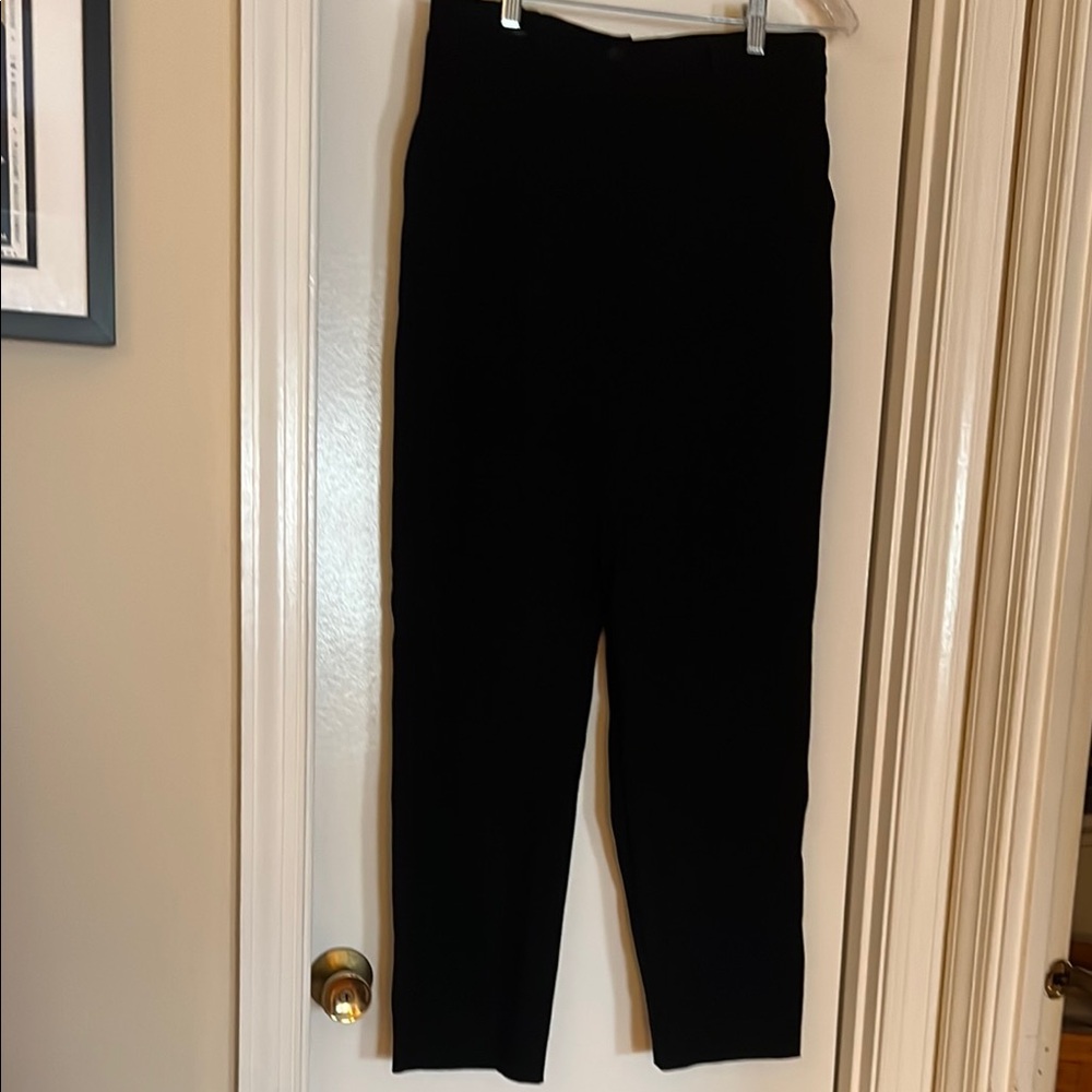 Black High-Waisted Pants